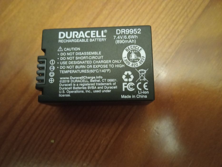Bateria e carregador para câmara Pnasonicra  panasonic