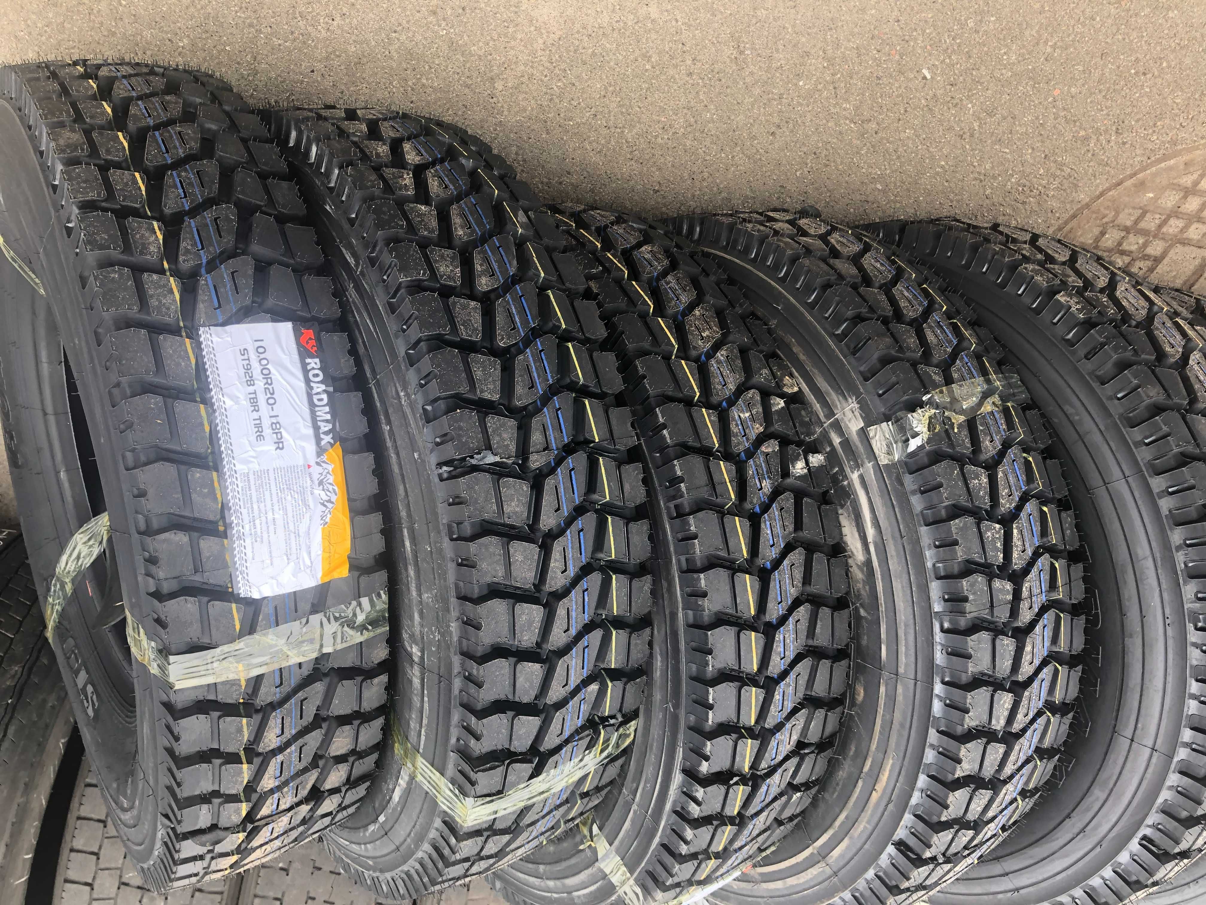 Шини 10.00/9.00/11.00R20 TRACMAX на ЗІЛ Камаз безкоштовна доставка НП