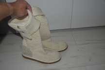 ugg  wełniane kozaki  długie 39