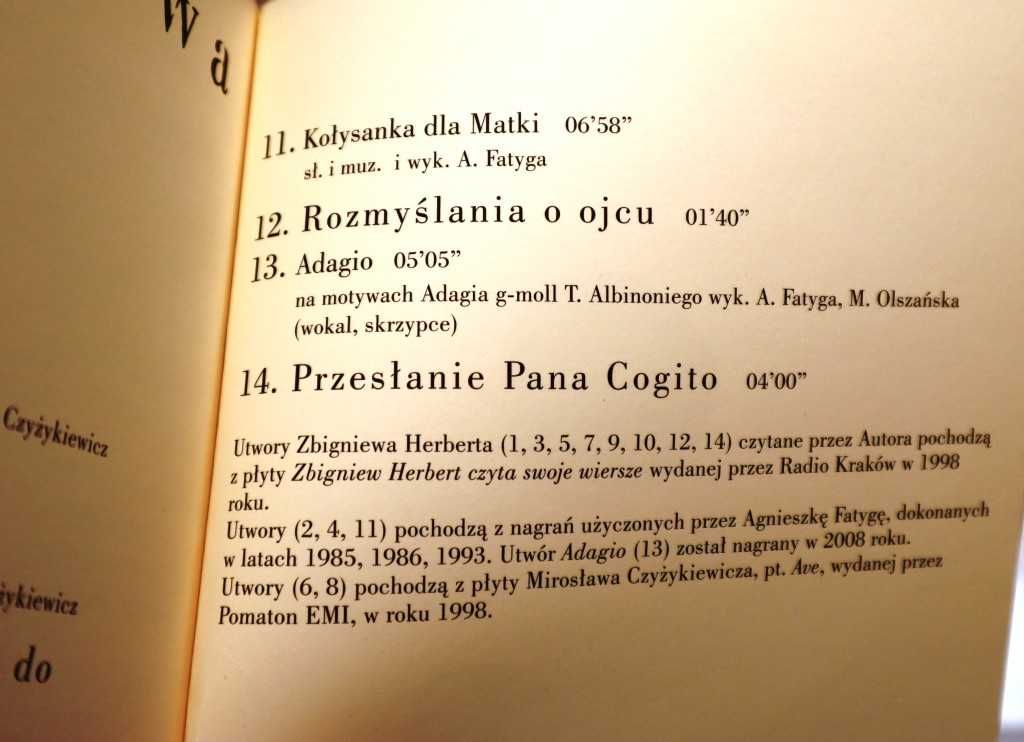 Zbigniew Herbert - Napis + Rozmowa