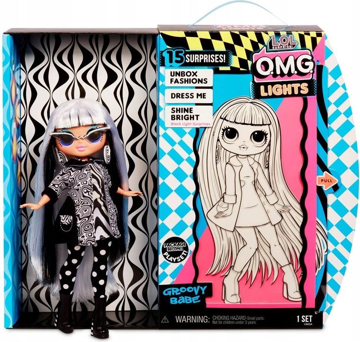 Lol Surprise Omg Lights Lalka Fasion Groovy Babe 565154pierwsza seria