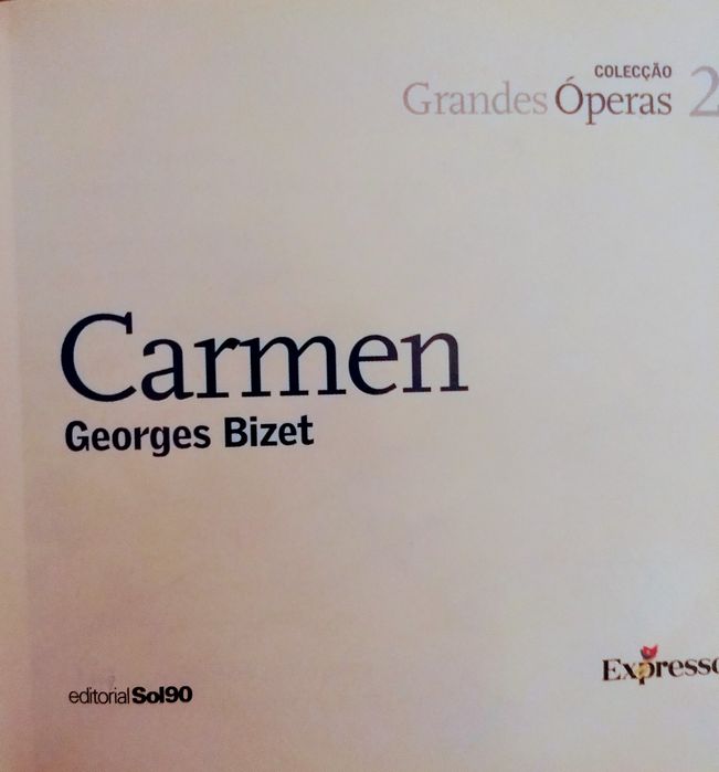 CD Carmen de Georges Bizet (música clássica)