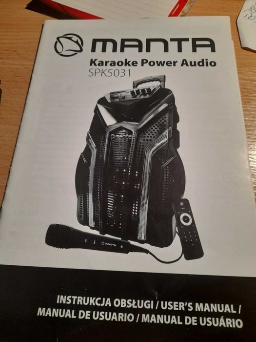 Manta Karaoke Power Audio