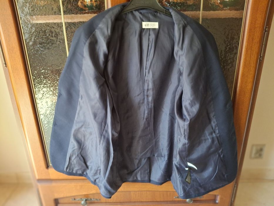 Marynarka chłopięca H&M – granatowa, elegancka, rozmiar 170 idealna