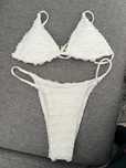 bikini branco, tam. S