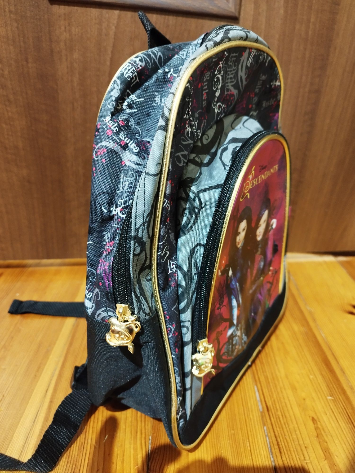 Plecak, torebka, worek. 3 częściowy zestaw dla dziewczynki Descendants