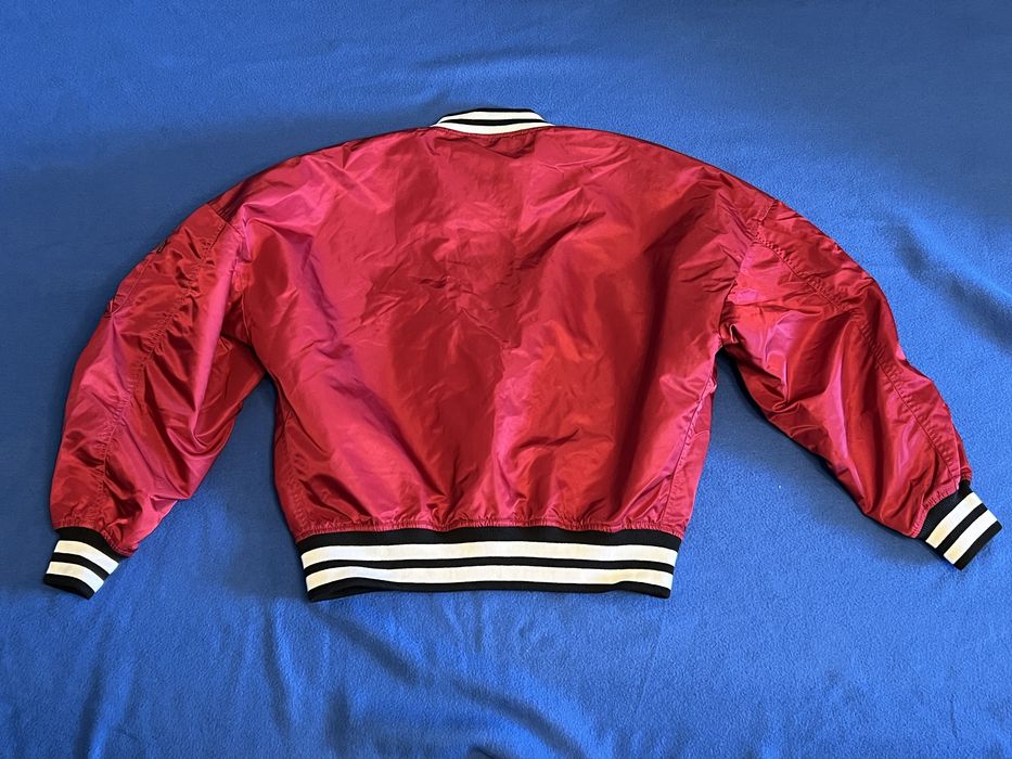 Kurtka ALPHA INDUSTRIES bomberka OVERSIZED unikatowa