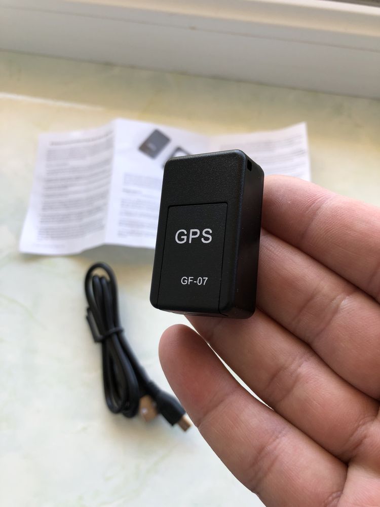 Мини GPS трекер с микрофоном оригінал, навігатор GF-07 міні