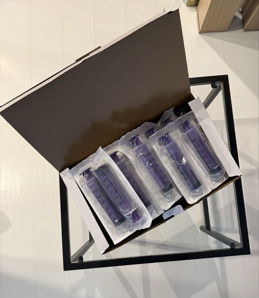 Strzykawka enteralna ENFit 60 ml