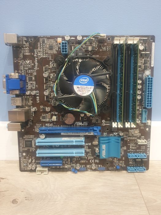 Комплект ПК Asus P8B75-M + Xeon e3 1240 + 16 Gb Ram