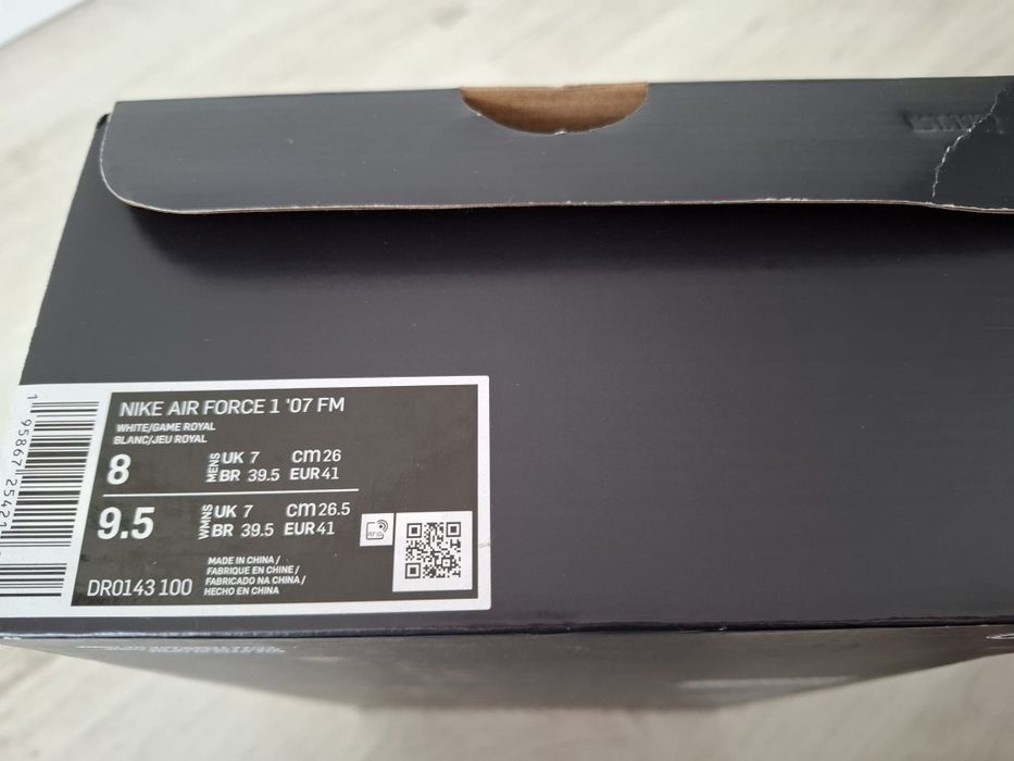 Air Force 1 '07 (LOW) c/caixa