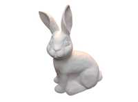 Duży Zając WIELKANOCNY zajączek wys.31cm rzeźba królik