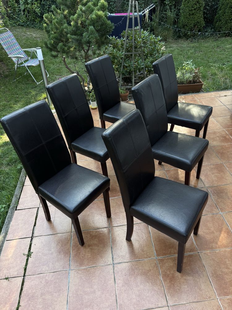 komplet krzeseł jadalnianych