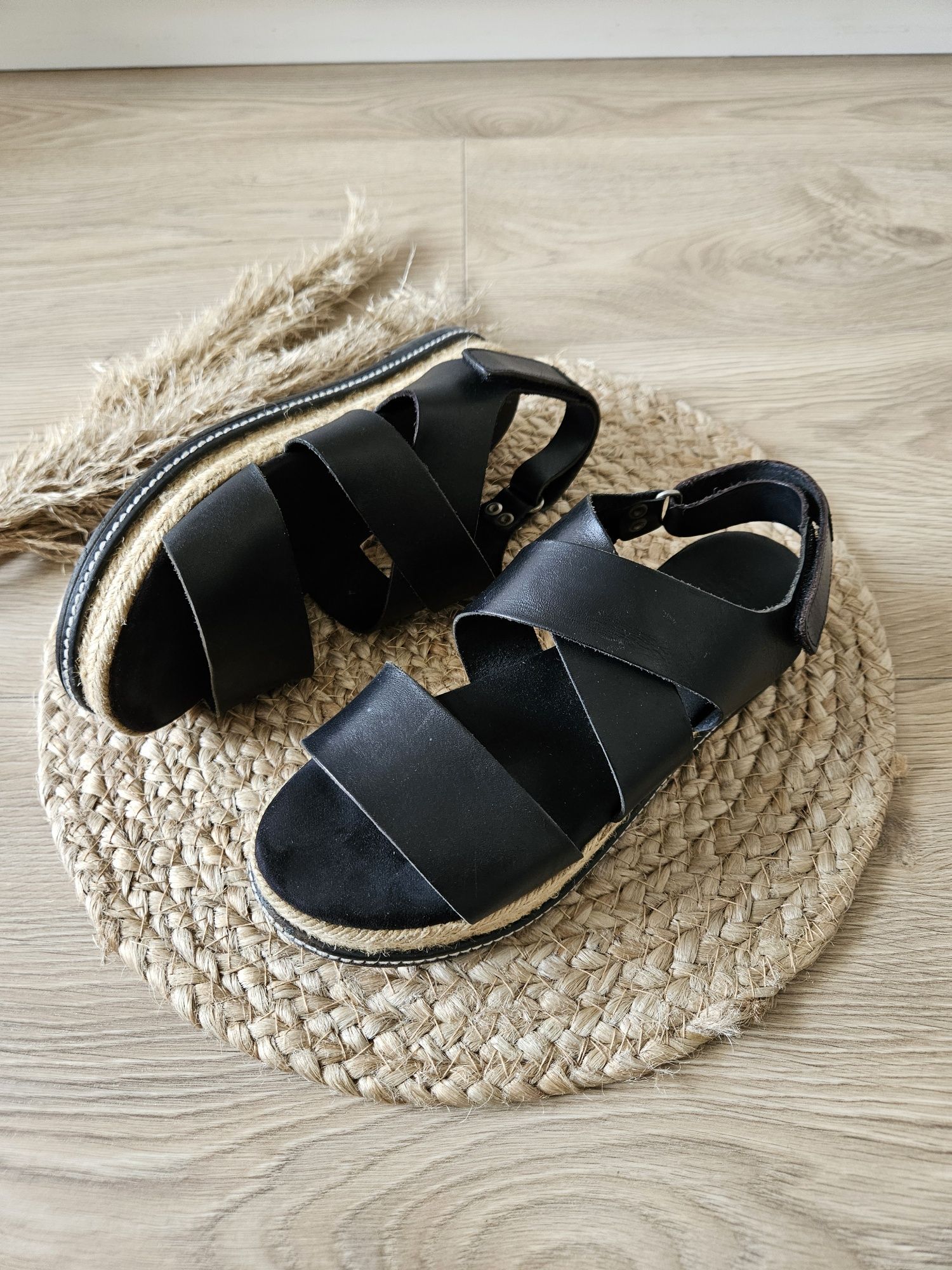 Sandałki espadryle Shabbies Amsterdam r.39