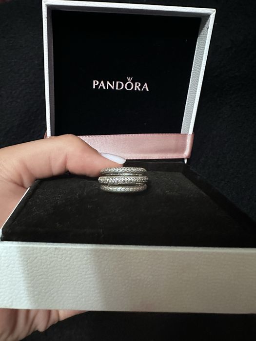 Каблучка срібна Pandora, 52 розмір, 925 проба