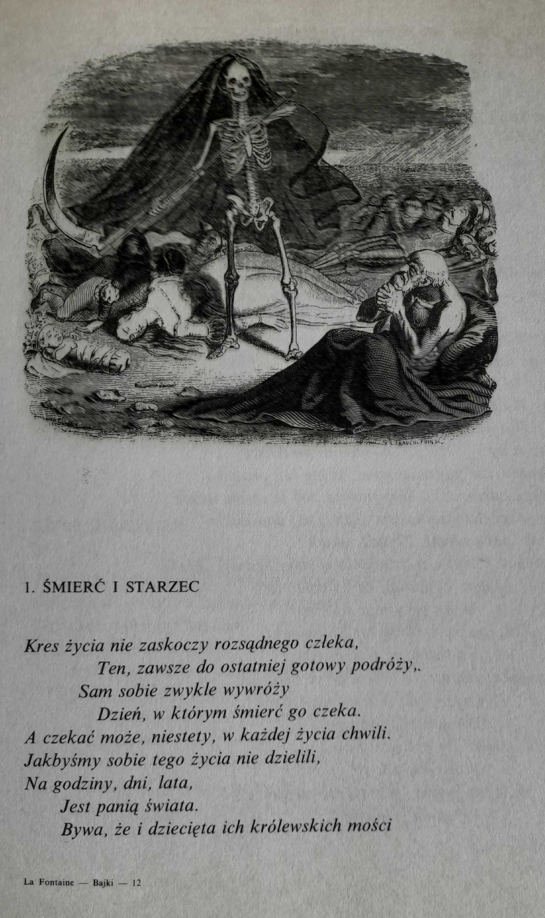 "Serce" E.Amicis, "Bajki" La Fontaine