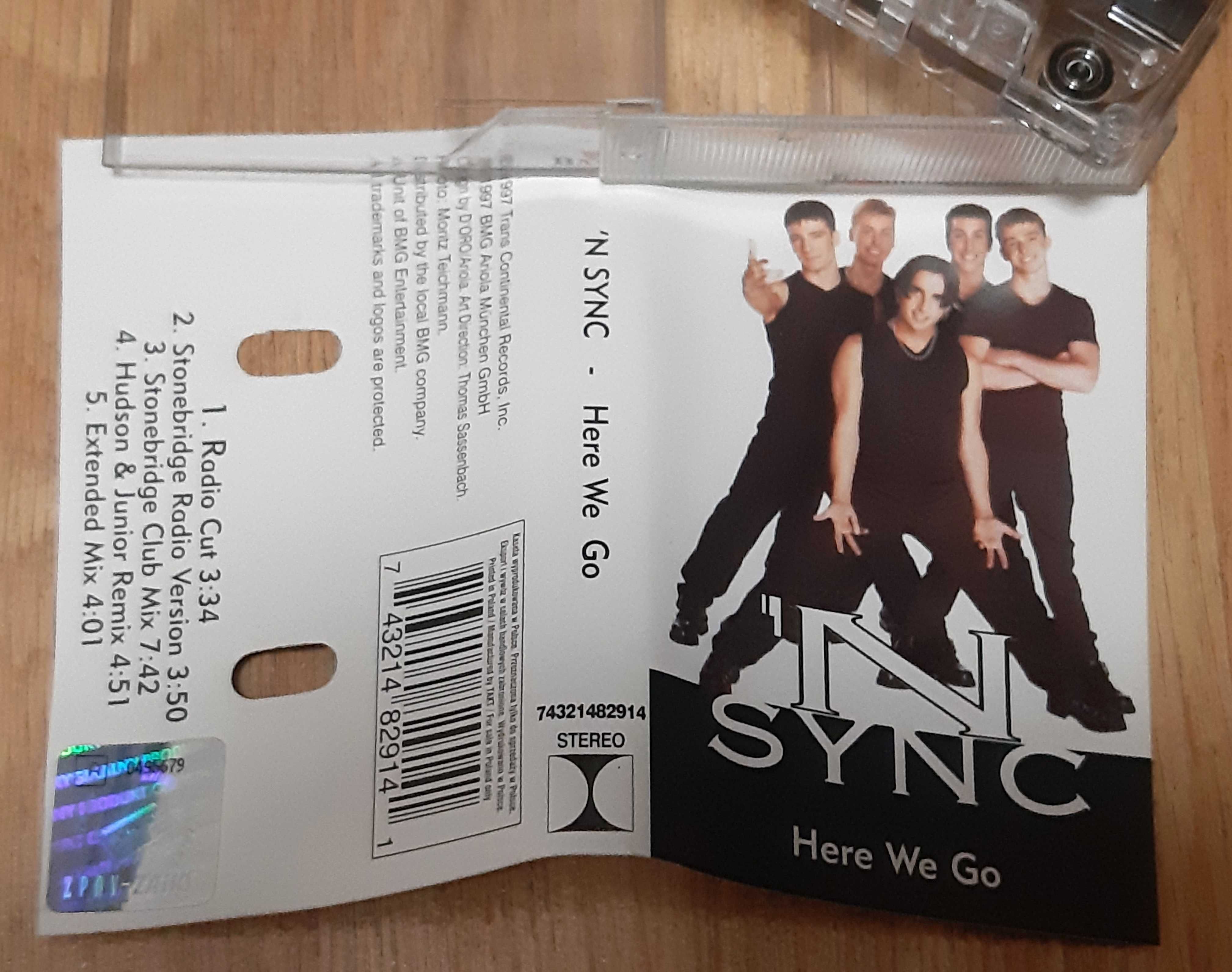 NSYNC Here We Go kaseta audio