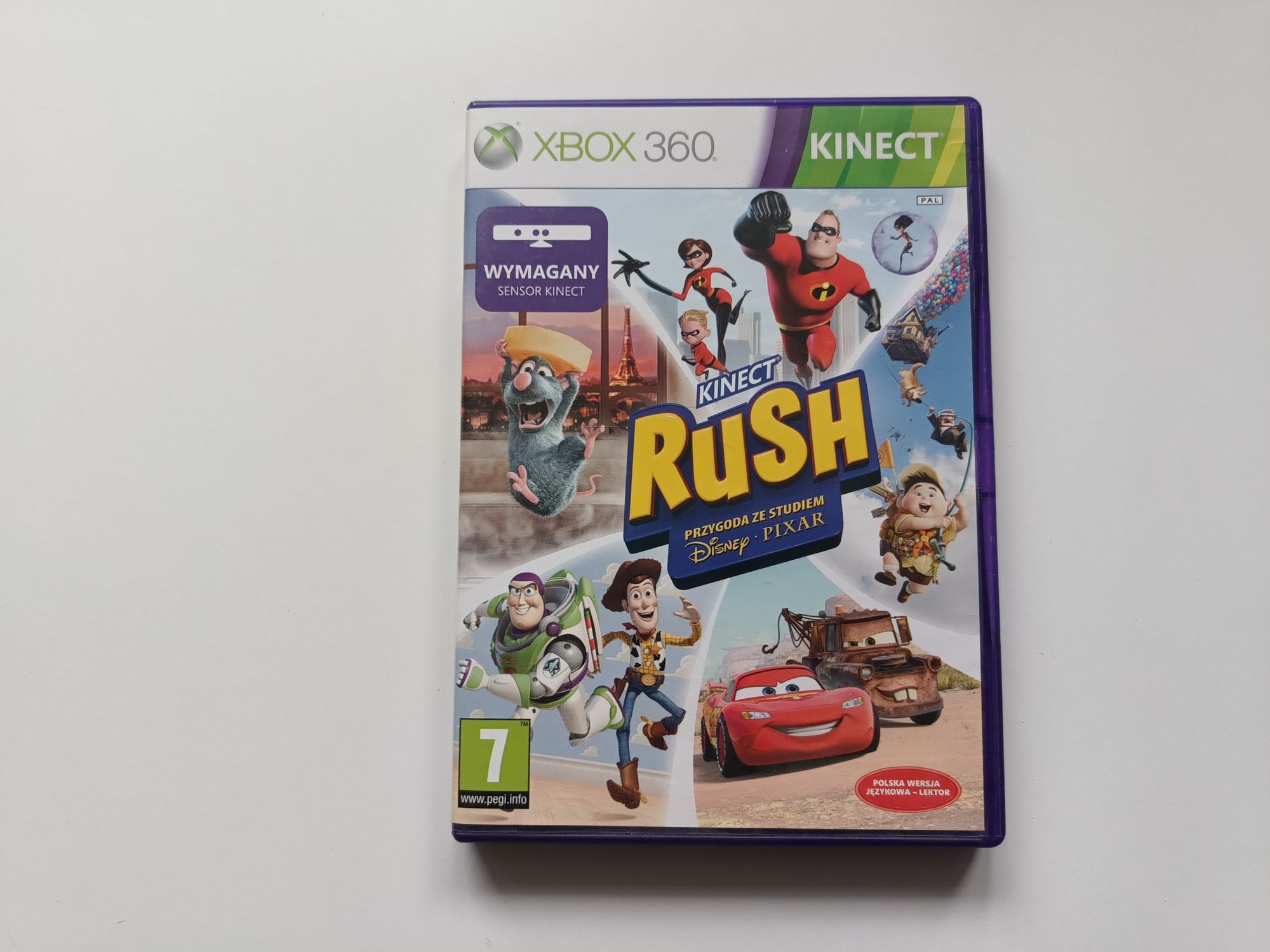 Gra Xbox 360 KINECT Rush -Dubbing-