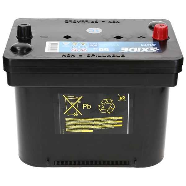 Akumulator Exide EK508 12V 50Ah 800A AGM Start&Stop Exide Radom