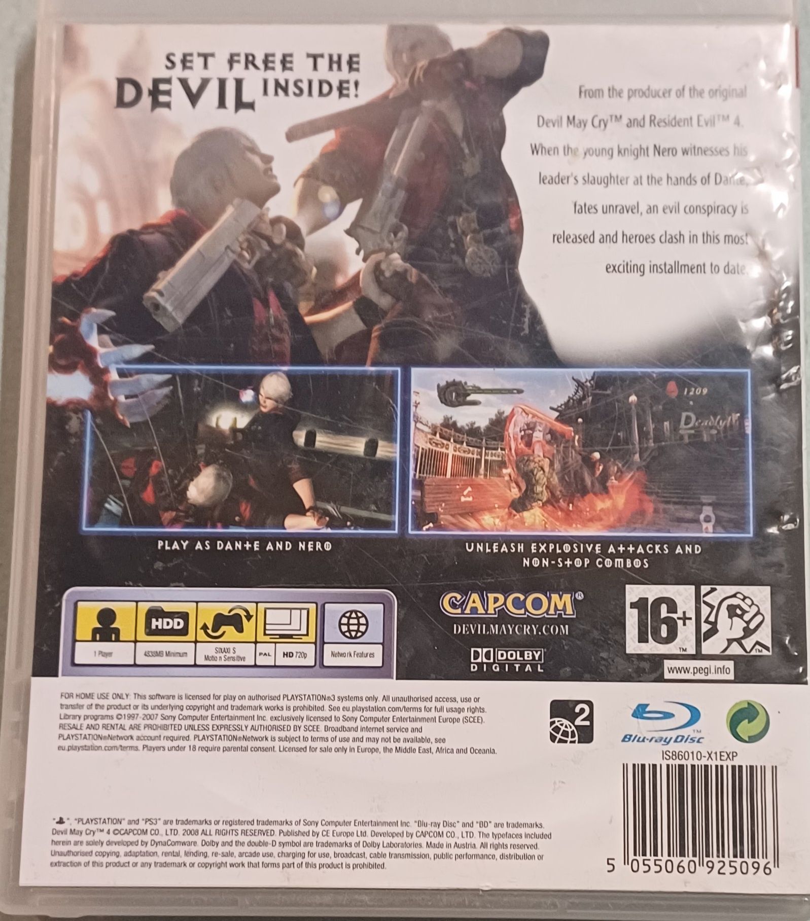Gra na playstation 3 - Devil May Cry 4