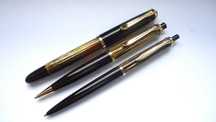 Pióro Pelikan 400 POTRÓJNY SET kreska EF-M GER 1956 Etui