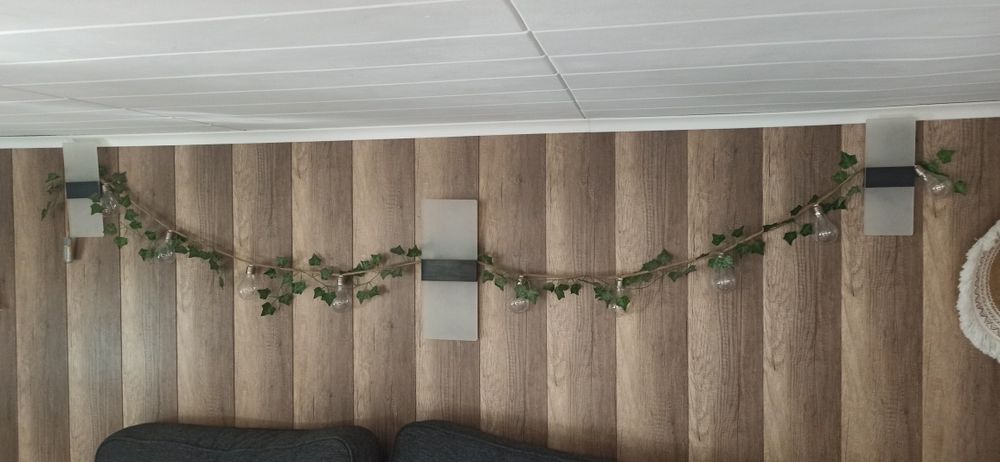Lampki żarówki girlanda w stylu boho