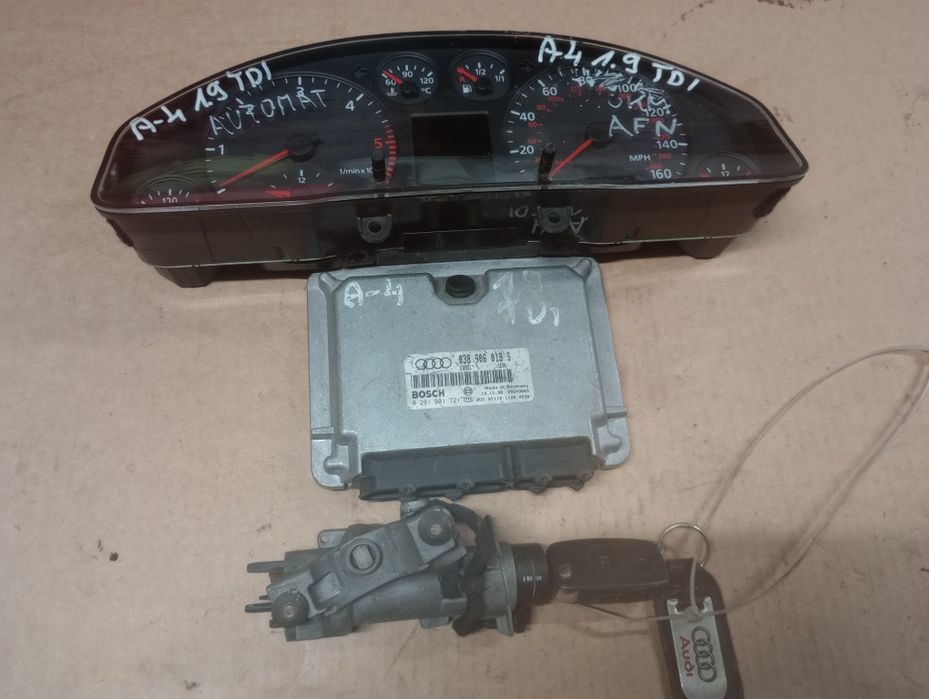 Audi a4 b5 a4b5 Lift 1.9 automat zestaw startowy wersja Angielska UK