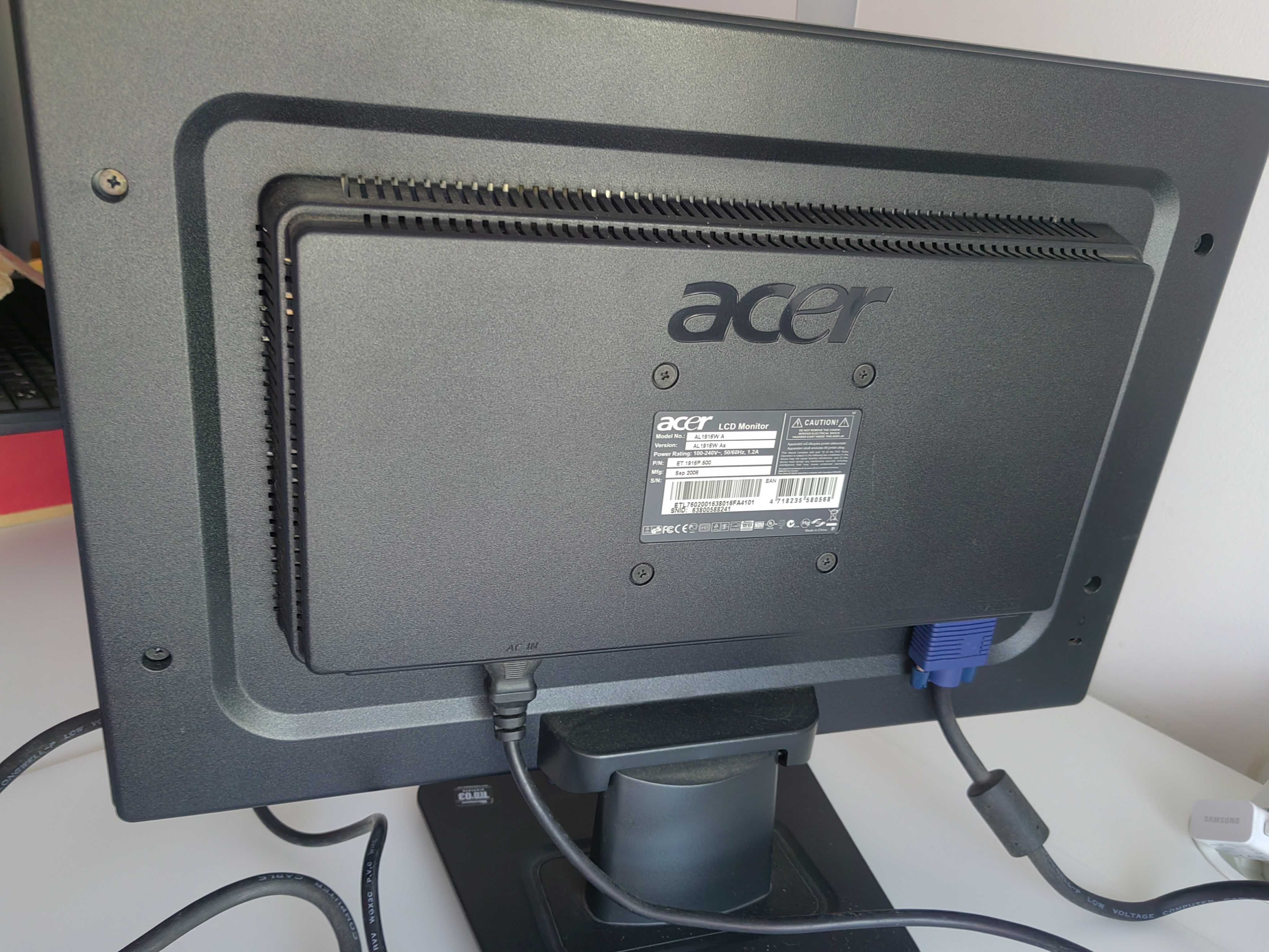 Monitor Acer AL1916W