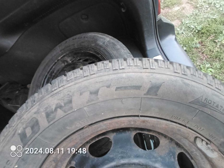 R15 гума на дисках б/у Ауді, Шкода, VW, Seat