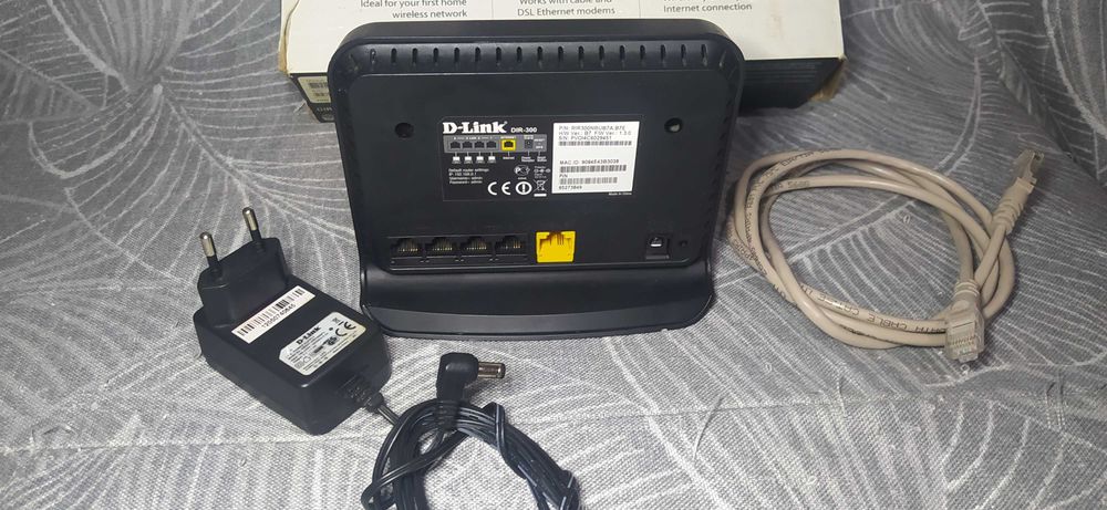 Роутер D-Link DIR-300 Wireless N 150 5v 1A