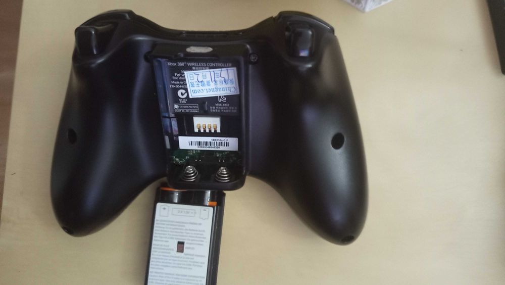 Comando wireless para consolas Xbox 360 Preto