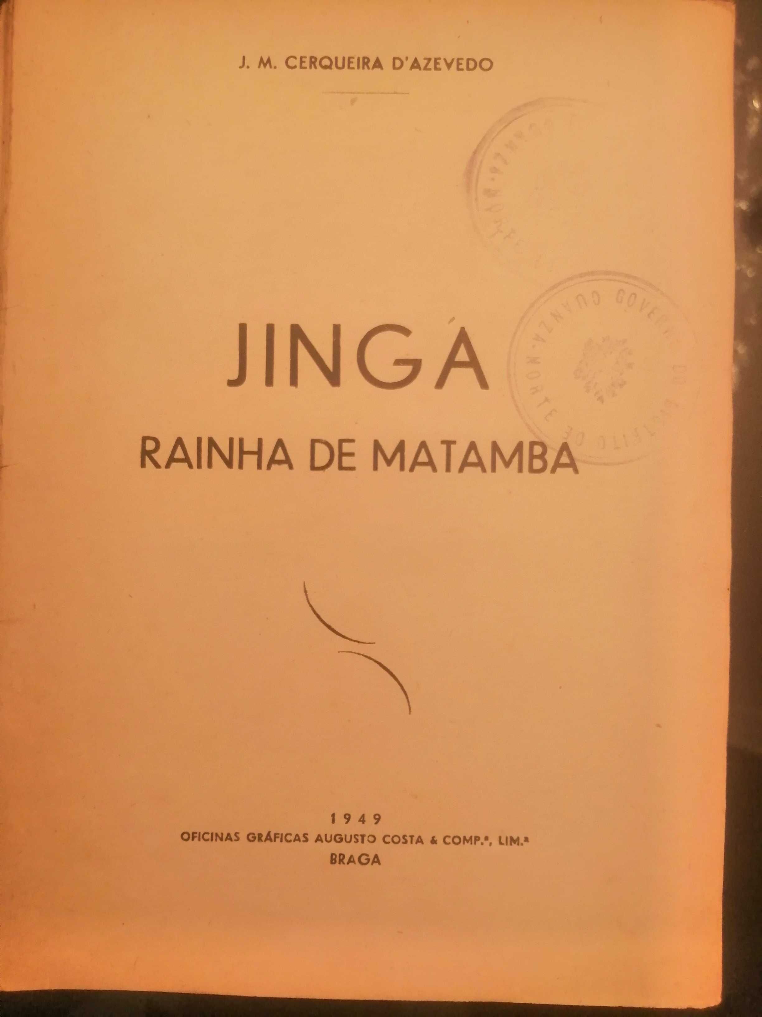 Livro ultramar guerra colonial - Jinga rainha de Matamba