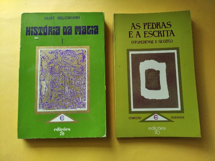 Dez livros (Stonehenge, História da magia, O livro dos mundos ..)