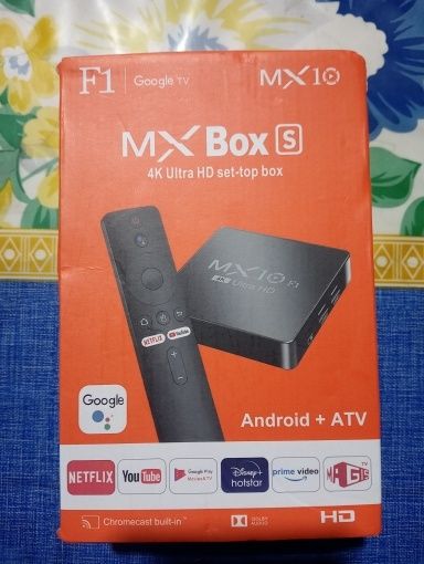 Mx10 F1 Android TV box