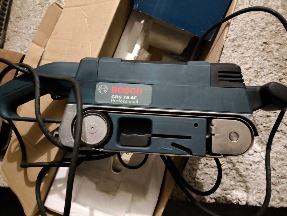 Lixadora de rolos Bosch GBS 75 AE profissional