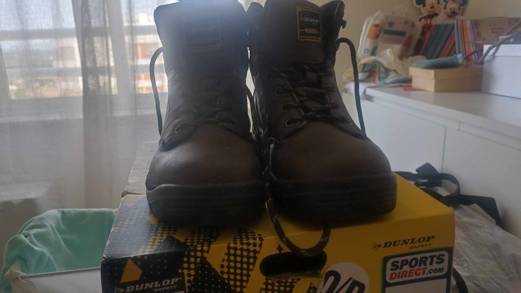 Botas Dunlop de segurança