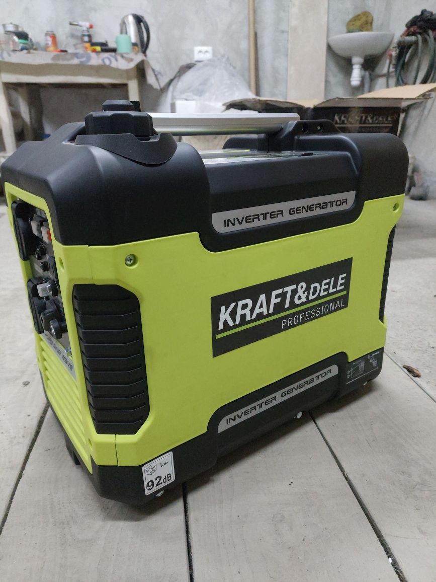 Продам інверторний генератор kraft&dele kd133