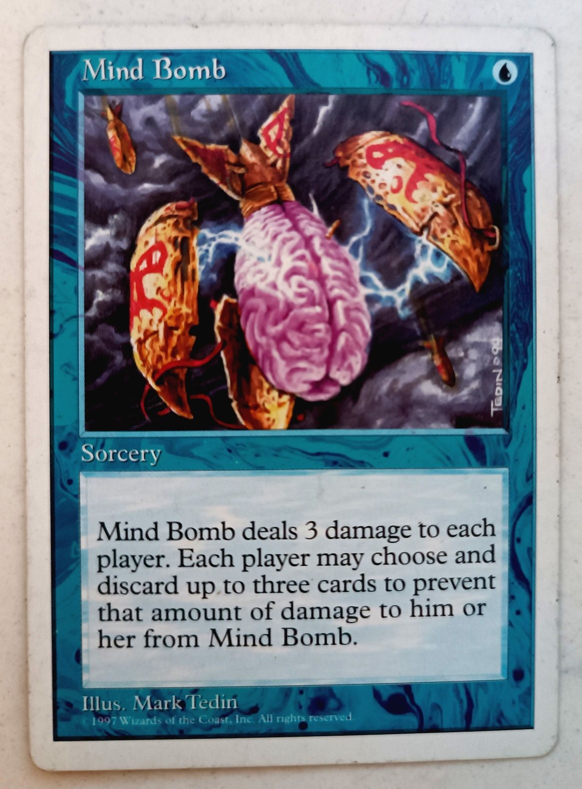 Mind Bomb - 5 ED - Excellent Magic the Gathering