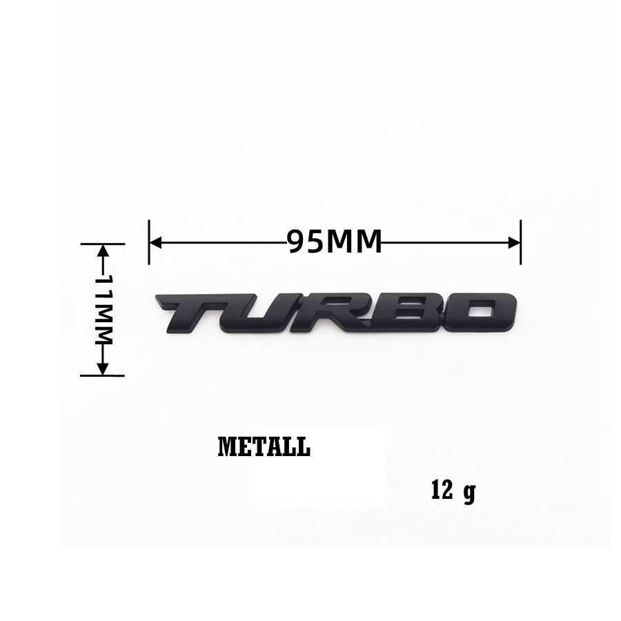 Автонаклейка TURBO