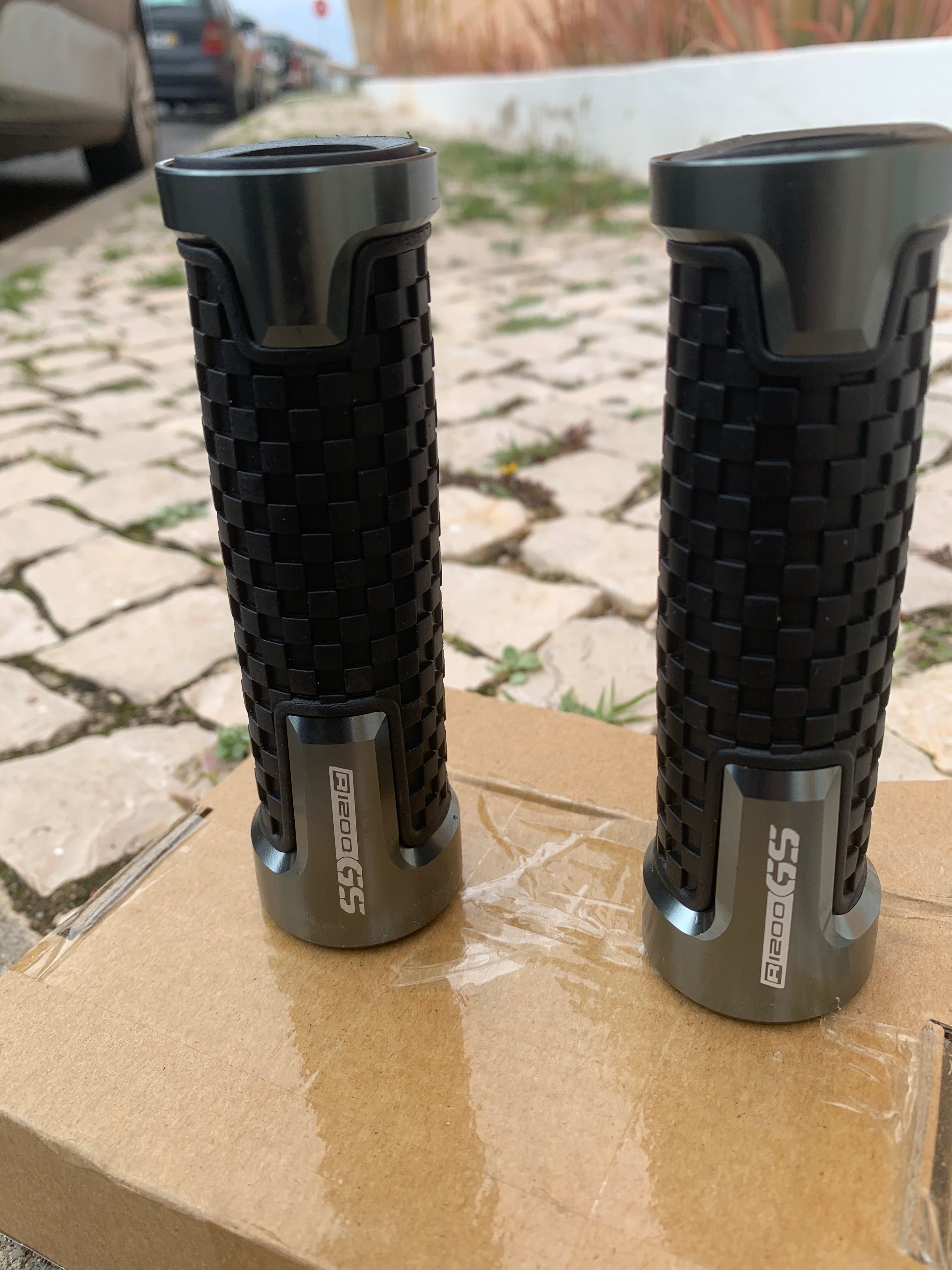 Punhos novos BMW GS