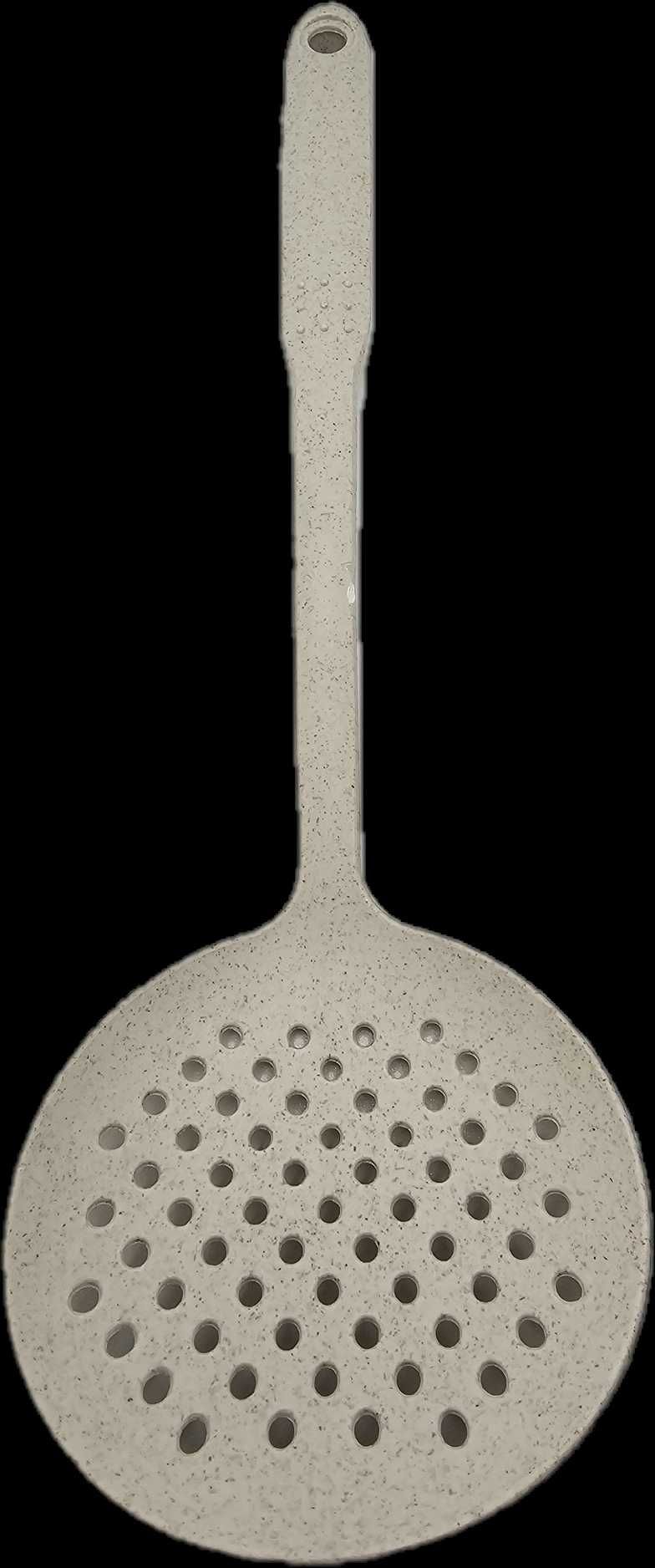 Akcesoria kuchenne 6el. chochla, łyżka, łopatka, cedzak 32cm
