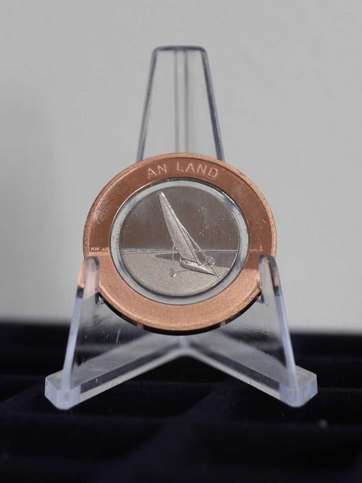 Alemanha - Moeda 10 € Trimetálica - Em Terra (Mint "D" - Munique)