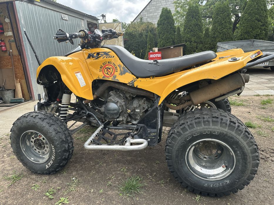 Kawasaki KFX 700 uszkodzony silnik