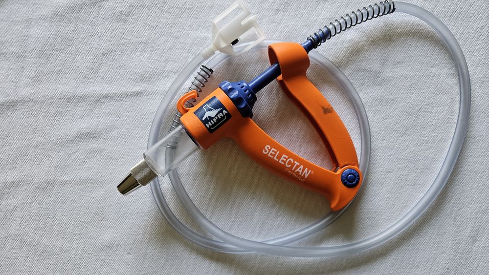 NOWA Strzykawka automatyczna z wężykiem regulowana pojemność co 0,5 ml