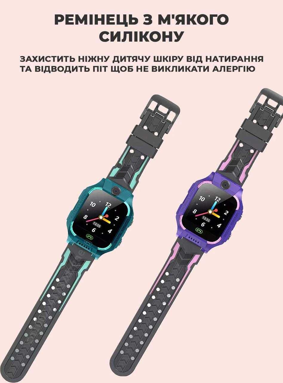Смарт годинник з сім карткою дитячий Aishi Q19 з українською мовою