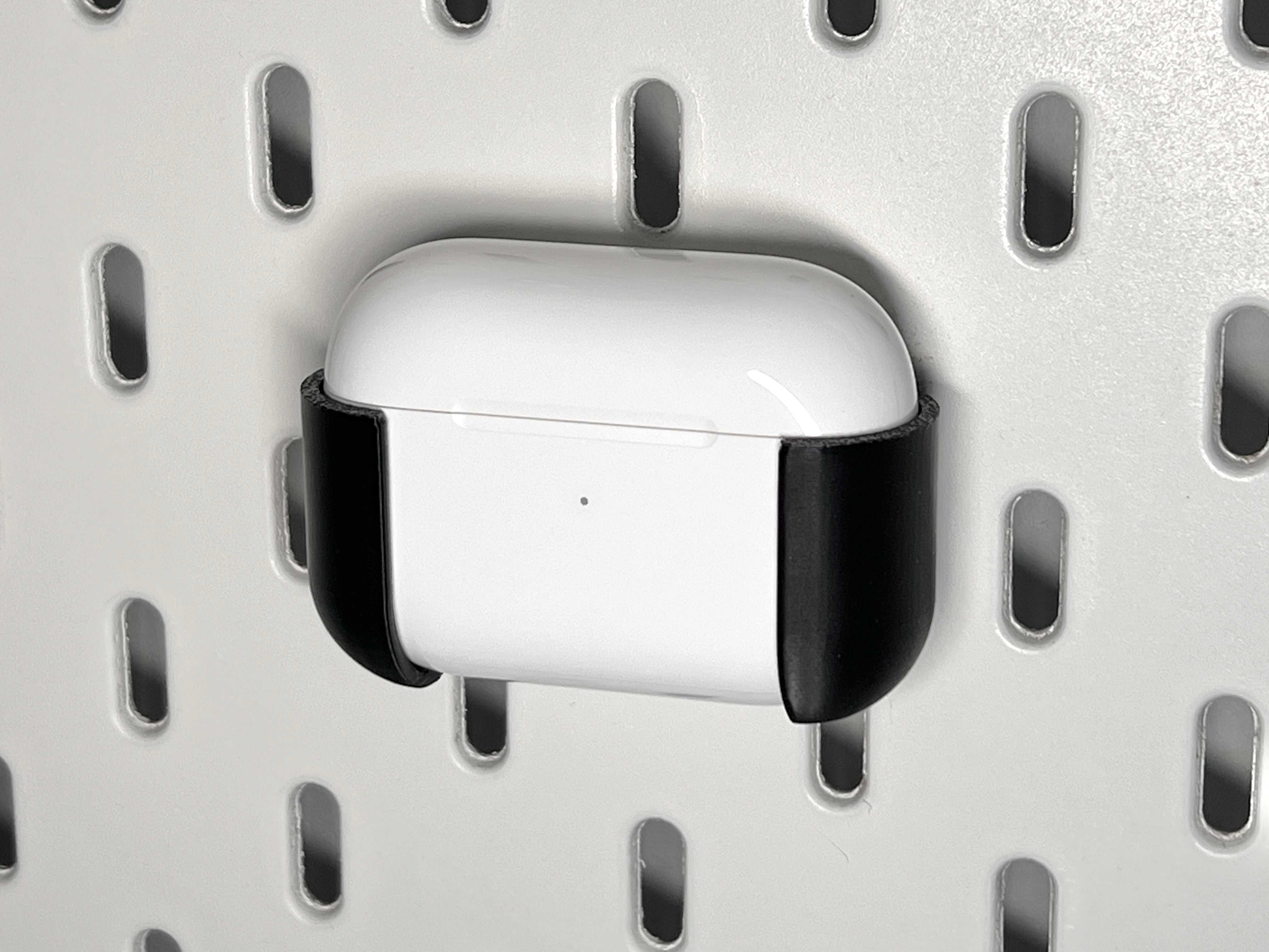 Uchwyt do Apple AirPods Pro / Pro 2 na tablicę Skadis (Ikea) Czarny