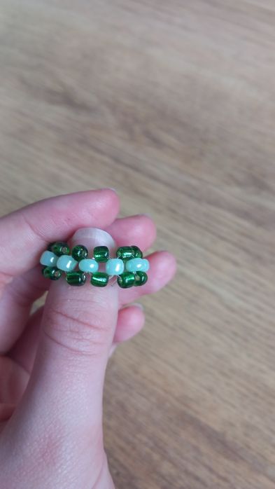 pierścionki przeplatane