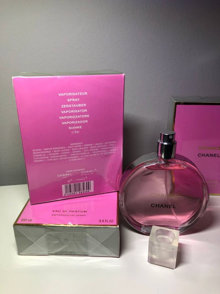 Духи жіночі Chanel Chance Parfum, Eau Vive, Tendre. Шанель Шанс 100 мл