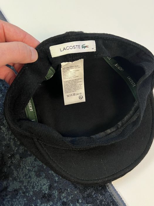Lacoste шерстяна кепка