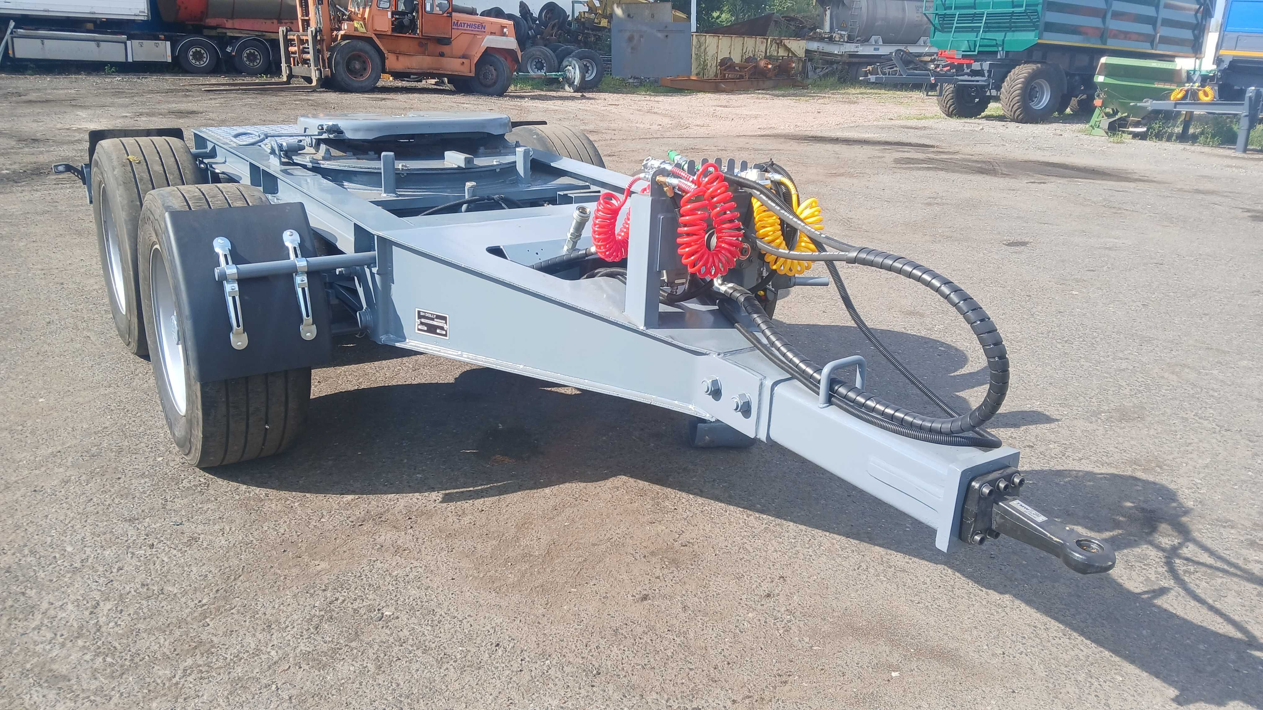 Fliegl wozek dolly oryginal rejestracja hydraulika wozek do naczep